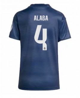 Günstige Real Madrid David Alaba #4 Auswärtstrikot Damen 2025-26 Kurzarm
